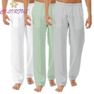 los hombres pantalones pantalones de verano bolsillo pantalones de moda playa pantalones fondos ropa hogar