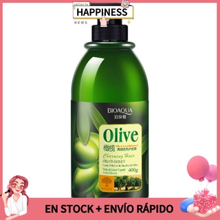 en stock bioaqua oliva pliant y nutritivo acondicionador para el cabello al0009+0009