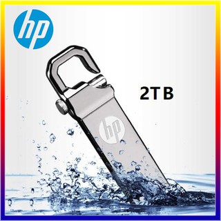 HP Pendrive De 2 Tb Flash drive De Metal De Alta Velocidad Impermeable Disco U/Duro