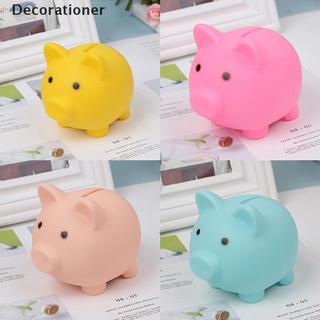 (decorador) banco de ahorro de dinero decoración del hogar juguetes de los niños cajas de dinero de dibujos animados cerdo en forma de en venta