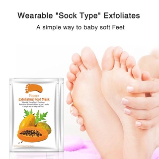 ❀ifashion1❀2pcs/Bag Baby Feet Peel Exfoliating Feet Mask Remove Dead Skin Whitening (1)