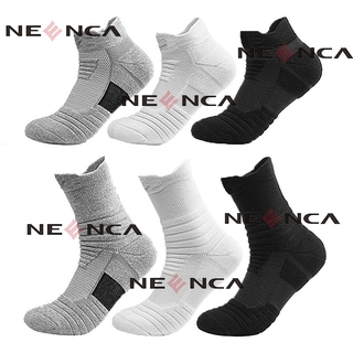 [listo stock] cod calcetines deportivos antideslizantes calcetines de los hombres transpirables calcetines para hombres mujeres ciclismo calcetines de baloncesto