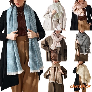 Ce- bufanda/bufanda larga/clásica/cálida/dos tonos/Pashmina/cálido Para invierno