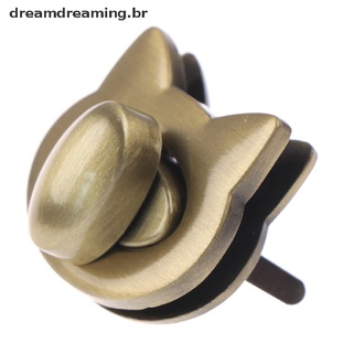 [dreamdreaming.br] Bolso de Metal con cierre de giro para mujer, bolso de hombro, bricolaje, Hardware. (6)