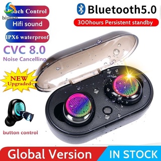 Y50 audífonos Tws Bluetooth 5.0 inalámbricos in-ear con control De botón Blackpink Y30 I12 I7