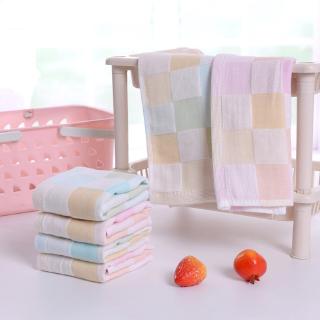 Toalla de bebé absorción de agua bebé toalla de baño de algodón bebé cosas de muselina de tela de gasa bebé toalla de alimentación (1)