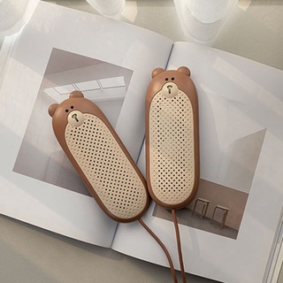 Herramientas de cocina USB inteligente UV oso en forma de 5V zapato bota secador calentador de pies desodorizador (9)