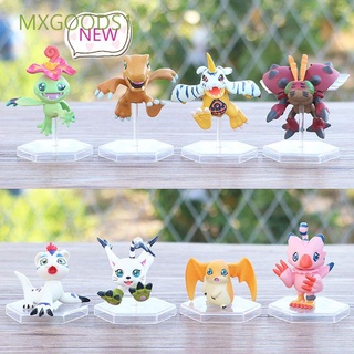 Mxgoods1 Figuras De acción De Gomamon Agumon Miniaturas juguetes muñeca Digimon Adventure coleccionable Modelo Digimon figura De acción
