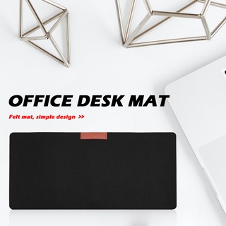 electronicworld - alfombrilla de escritorio profesional para oficina en casa, teclado, fieltro, no tejido, cojín para portátil