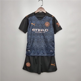20 / 21 Camiseta De Futebol Manchester City Away Jersey Qualidade Tailandês