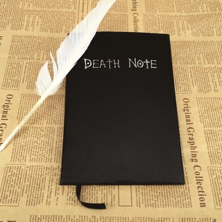 Anime Death Note Set de cuero diario y collar pluma diario Death Note pluma libro B2T4 (3)