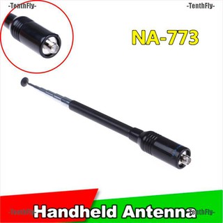 TenthFly - antena de mano de doble banda nagoya na-773 sma-f uv-5r 5re b5 b6 de dos vías