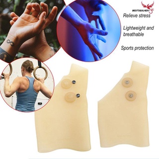 guantes de terapia magnética para muñeca/guantes de silicón/gel masaje alivio del dolor (2)