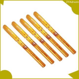 5 bolígrafos de Gel de diseño budista vacíos para marcar bolígrafos de cuerpo