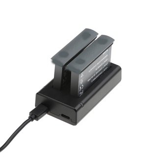 Wu para Insta360-one x2 accesorios Dual USB cargador Dual batería recargable