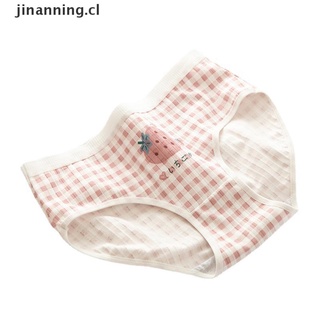 aning lindo algodón niñas ropa interior transpirable impreso bragas mujeres fresa calzoncillos. (3)