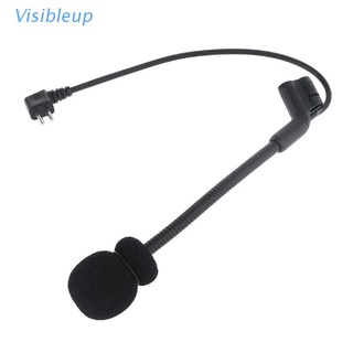 Visibleup Z-Tactical Micrófono Para Comtac II H50 Reducción De Ruido Walkie Talkie Radio Auriculares