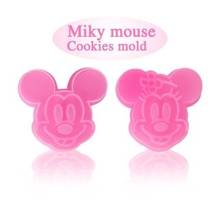 Cortador para galletas y fondant, pastelería, diseño de Disney Minnie y Mickey, manualidades con azucar, decoración (4)