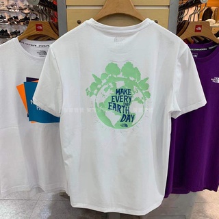THE NORTH FACE North Male and Female Couples Quick-drying T-shirts THINK EARTH Protects The Earth Short Sleeves