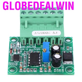 Globedealwin convertidor de frecuencia a voltaje 5MA salida corriente F V módulo de conversión para Industrial