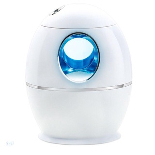 Scli 800ML Mini Essential Oil Diffuser Portable Air Humidifier USB Rechargeable Ultrasonic Aroma Mist Maker with LED Light