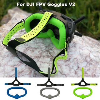Faceplate Eye Pad+correa de cabeza banda para gafas DJI FPV V2 juego de reemplazo