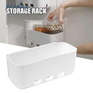 Montado en la pared tipo cajón estante estante para organizador de cocina y contenedor ahorro de espacio sin golpes accesorios de baño