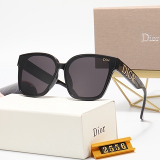 Dior CD Vintage de gran tamaño cuadrado gafas de sol mujeres marca diseñador de lujo Retro marco negro gafas de sol femenina UV400 (1)