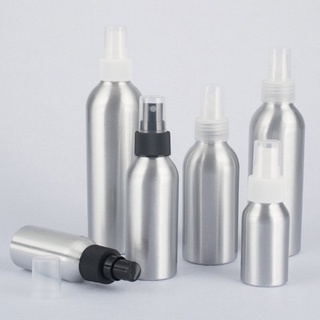 40ml-250ml Botella De Aluminio Protector Solar Spray Perfume Desinfección Agua