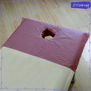 spa cama de masaje sábana plana toalla de mesa cubierta con agujero 30x22\\\" blanco