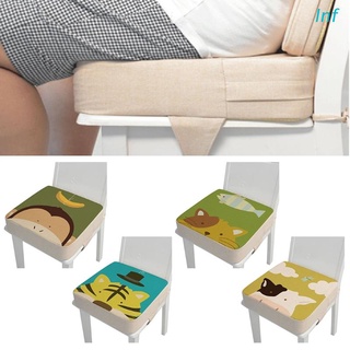 Inf Portátil 40x40 X 10cm niño Animal De dibujos Animados silla Alta Seat Booster Para bebé niño con almohadilla gruesa Para comedor (1)