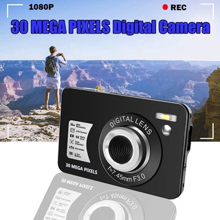 cámara digital lcd de 2.7 pulgadas recargable hd con bolsillo de cámara de 300.000 píxeles con zoom 8x/adecuada para adultos/niños (3)