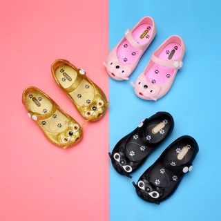 CC & MaMa Baby Jelly Zapatos 11-17cm Nuevos De Playa Lindo Gato De Dibujos Animados Niñas Sandalias Moda