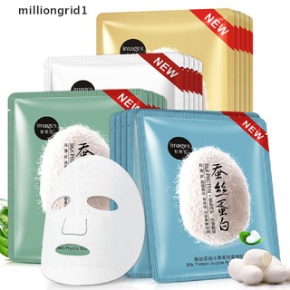 [MGCL] 1 Máscara Facial De Proteína De Seda Para El Cuidado De La Cara/Mascarilla Hidratante Piel