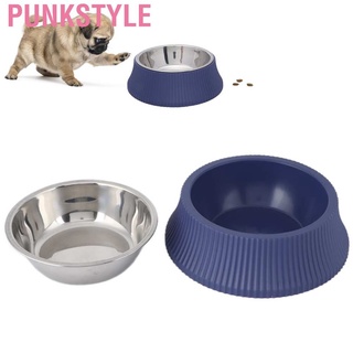 Punkstyle - cuenco de alimentación para mascotas, gato, perro, alimentador de alimentos, agua, desmontable, regalos (9)