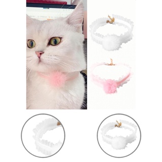 [ninkan] collar de perro flexible para mascotas, gato, collar de cuello, accesorio de vestir para vacaciones (1)