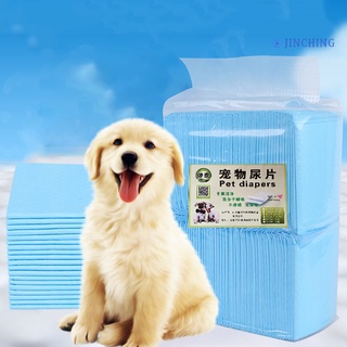 [Jinching] 20/40/50/100Pcs absorbente perro pis almohadilla inodoro entrenamiento pañales desechables