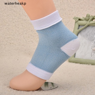(waterheakp) 1 par de calcetines de moda gel talón calcetines tratamiento suave cuidado de los pies calcetines en venta