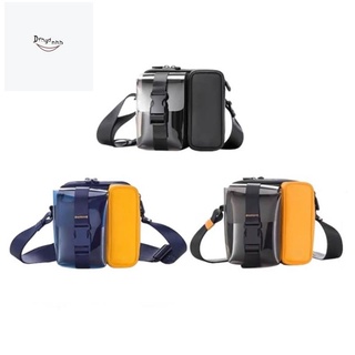Protector bolsas de hombro Drone caso de transporte portátil bolsa de almacenamiento para DJI Mavic Mini 2 accesorios azul-amarillo