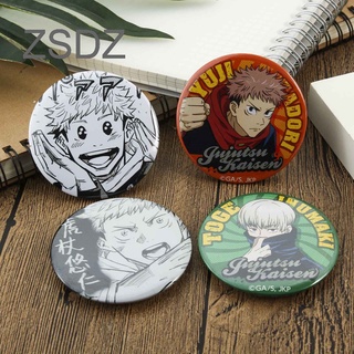 Jujutsu kaisen broche Cosplay insignia accesorios de dibujos animados Anime Pin FansGift