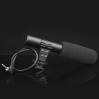 【buysmartwatchzc】3.5mm Recording Microphone Interview Mic for DSLR Camera Video DV Camcorder