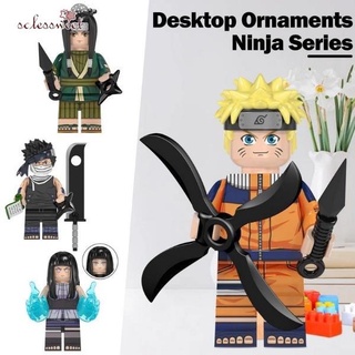 Minifiguras lego Naruto Uzumaki Naruto Uchiha Itachi Sasuke Six Ways Tokashi Building Blocks juguetes Para niños CS
