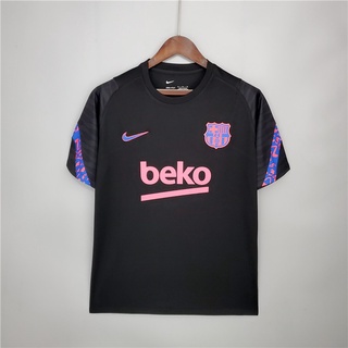 Camiseta De Entrenamiento Barcelona 2021 - Camiseta De Fútbol 2022 - Negro
