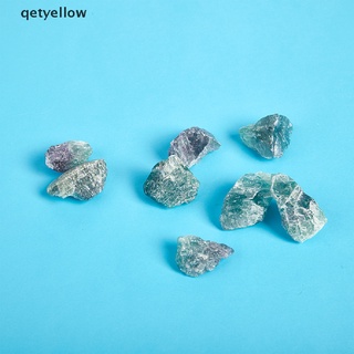 qetyellow natural azul fluorita cristal piedra mineral energía piedra adorno diy regalo cl