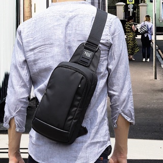Buena calidad de gran capacidad masculina pecho Pack bolsa de mensajero Crossbody bolsos bolso de hombro