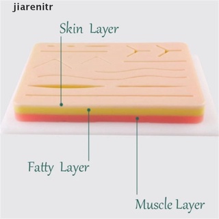 [jiarenitr] Skin Operate Pad Surgical Suture Training Kit Nude Anatomy Practice Trauma [jiarenitr]