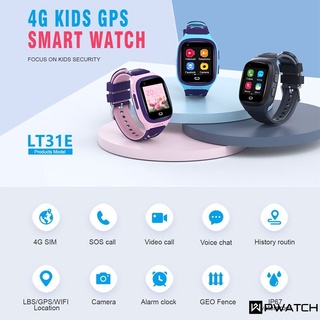 Lt31e 4G niños Smart Watch GPS Wifi videollamada con bloqueo facial SOS Tracker IP67 impermeable niños Smart Watch cámara pwt