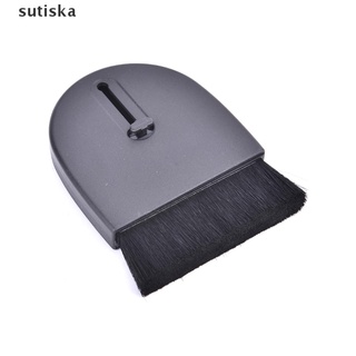 sutiska - cepillo de limpieza giratorio lp, disco de vinilo, antiestático, polvo, limpiador suave cl