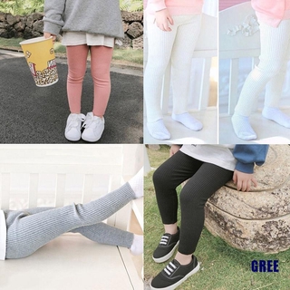 GREE (grey) niño bebé niñas niños lindo elástico caliente baches hilo pantalones (1)