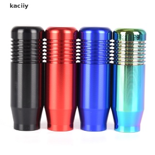kaciiy - pomo de palanca de cambios universal de aluminio manual para coche, palanca de cambios cl